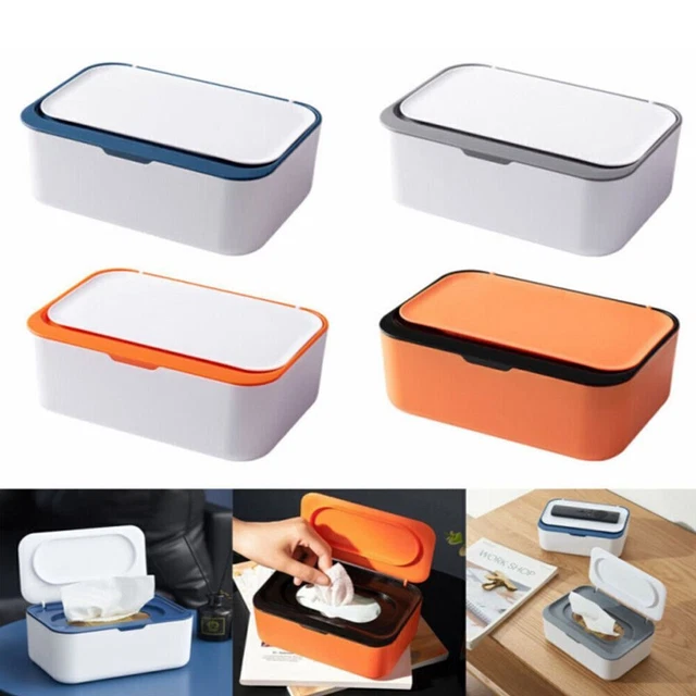 Storage Case Tissue Box Wipe Holder Wet Wipes Dispenser Napkin Case Organizer