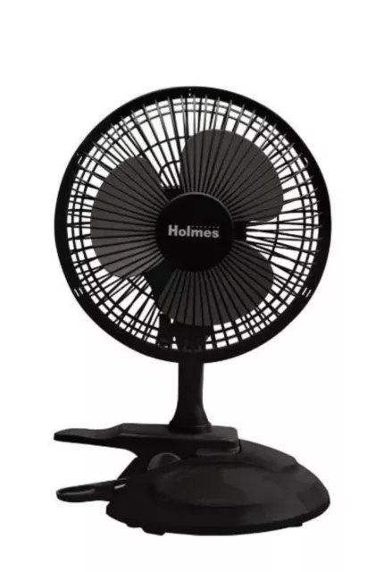 Holmes Table/Clip Convertible Fan, 6-Inch (HCF0611A-BM)