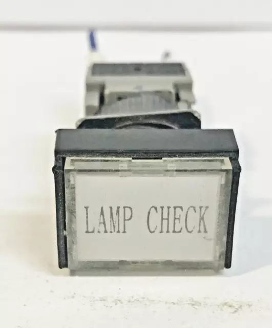 Fuji Electric AH165-TF Push Button Lamp Check  #15542