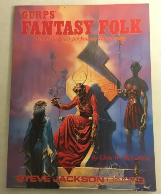 GURPS Fantasy Folk - Steve Jackson Games 6015