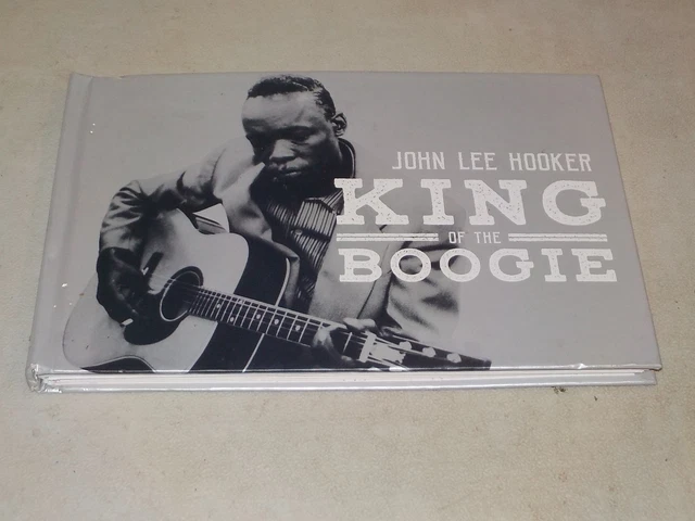 JOHN LEE HOOKER King of Boogie Rare 5x Disc CD Box Set Book