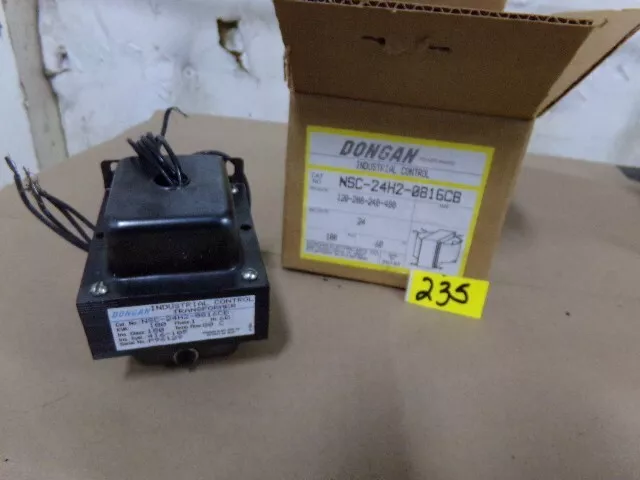 Dongan Industrial Ontrol Transformer Nsc-24H2-0816Cb *New*