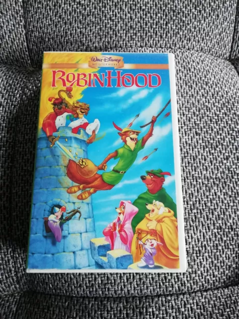 VHS - Walt Disney's Meisterwerke - Robin Hood