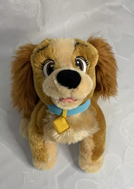Disney Store Lady and the Tramp Dog “11” Toy Stuffed Plush Doll