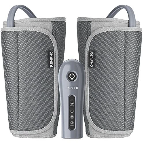 RENPHO Leg Massager for Circulation Calf Massager Sequential Compression Wraps