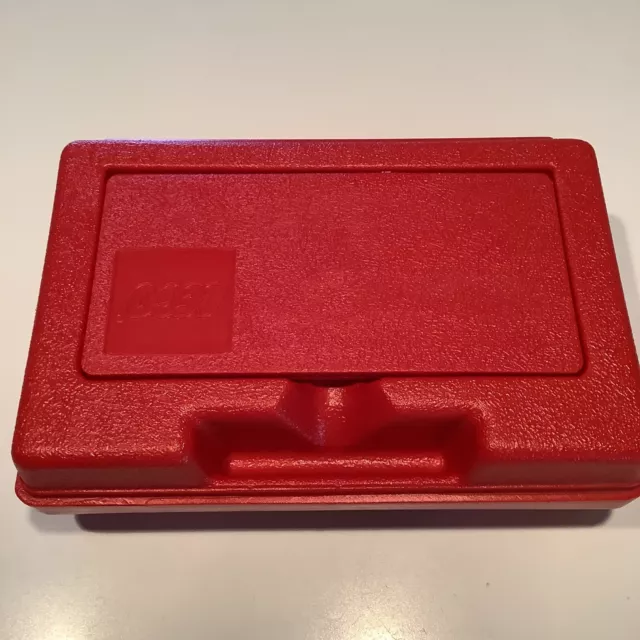 Vintage lego red plastic storage case 1980’s