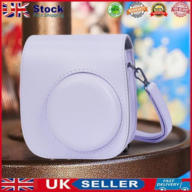 7 in 1 Camera Accessories Kit Album Camera Bag for Instax Mini 12 (Purple)