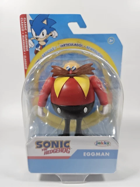SONIC THE HEDGEHOG - Classic Dr Eggman 2.5" Action Figure Jakks Pacific ...