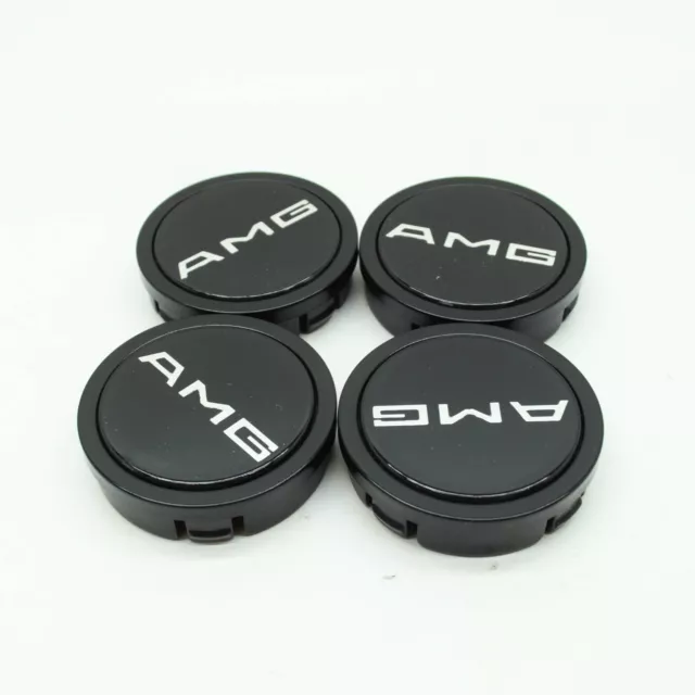 MB S W126 AMG Center Wheel Hub Cover Cap Set 4x HWA2014000125 NEW GENUINE 2