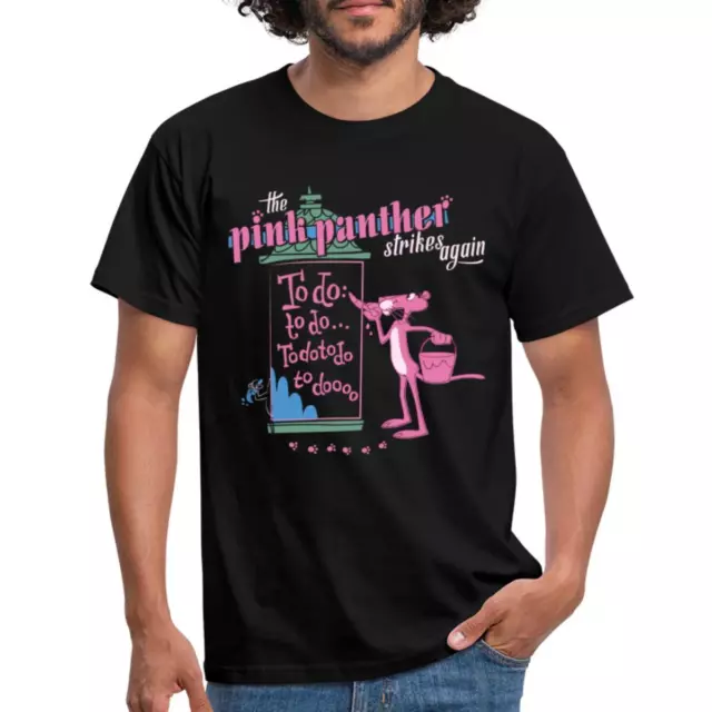 Pink Panther Paulchen Strikes Again To Do Männer T-Shirt