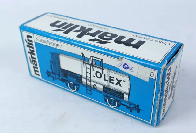 Märklin 4675 LEERKARTON Güterwagen Kesselwagen OLEX H0 Leerverpackung OVP Box HO