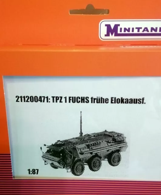 Minitanks - Made by Arsenal M - TPZ Fuchs frühe Elokaausführung - NEU & OVP