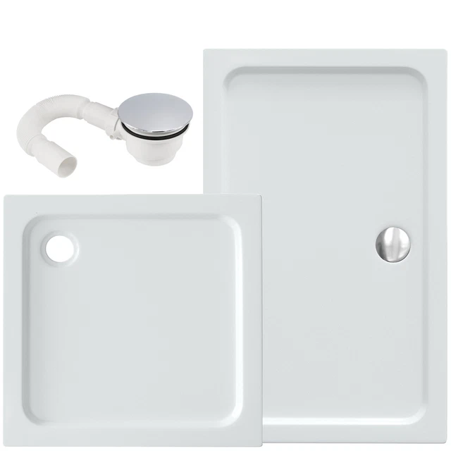 VILSTEIN DUSCHTASSE DUSCHWANNE Flach 80x80 90x90 120x90 120x100 | 70 ...