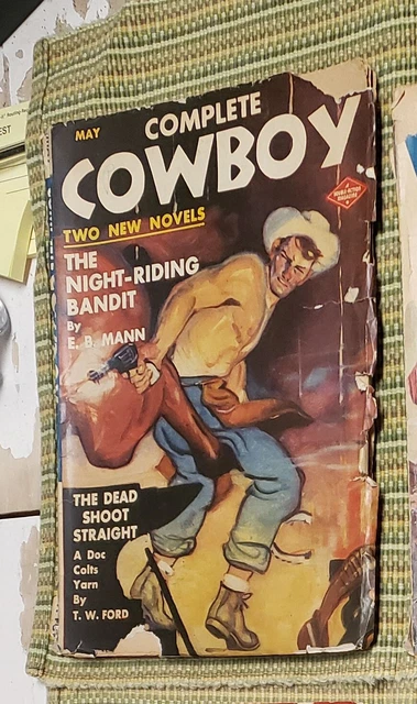 Dime Western Magazine Pulp May 1943 Vol. 4 #5 Complete Cowboy Night Riders