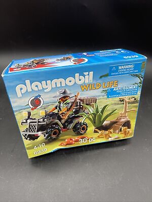 6939 Evil Explorer with Quad Playmobil Playset, Playmobil Vida Salvaje 