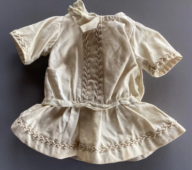 Robe Pour Poupée Ancienne Petite Taille Ou Mignonnette 25 Cm