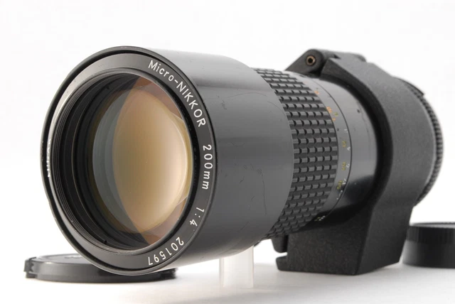 【EXC+5 w/Tripod Socket】 Nikon Ai-s Micro Nikkor 200mm F4 AIS Lens from JAPAN G47
