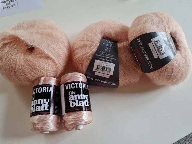 Anny blatt Victoria Et Phildar Mohair Et Soie