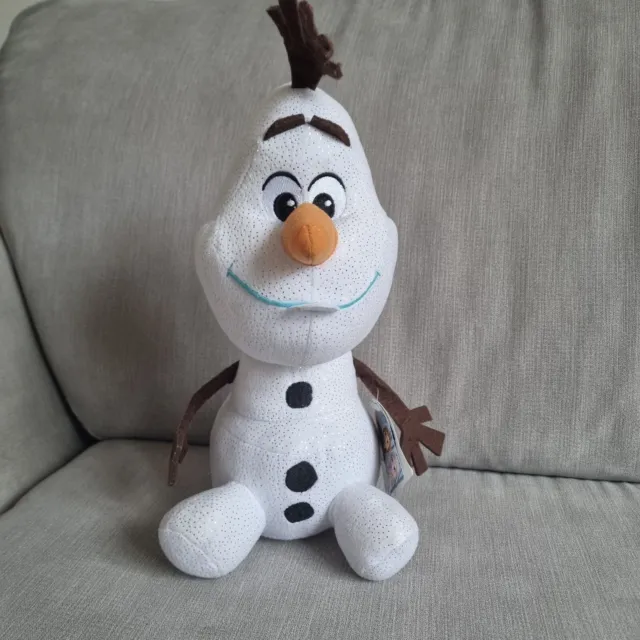 Official Disney Frozen  Olaf Plush Soft Cuddly Toy Snowman
