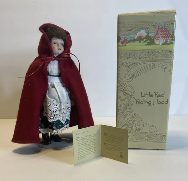 AVON FairyTale Doll Collection, Little Red Riding Hood Vintage & Great Condition