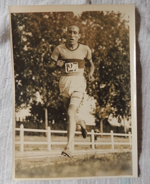 Photo Vintage Cyclisme 1939 – Tirage Argentique Original 11x16cm, Décoration Rétro Sportive