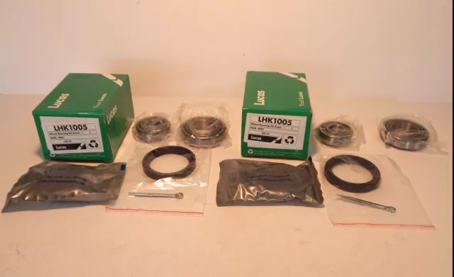 Pair of Lucas Brand Front Wheel Bearing Kits for MG MGB 1963-1980