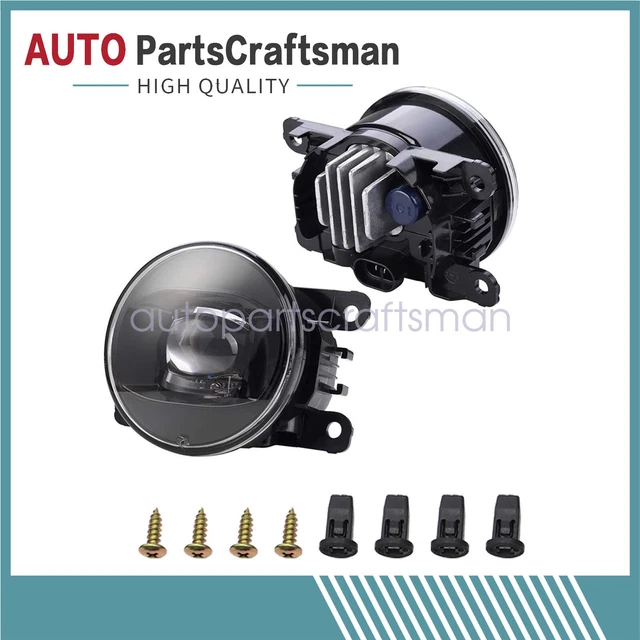 2PC LED Fog Lights fit Subaru Forester XV Crosstrek 2014-2020 Front Bumper Lamp