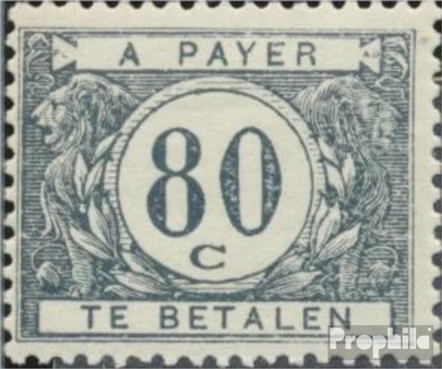 Belgique p32 neuf 1921 Porto Marque