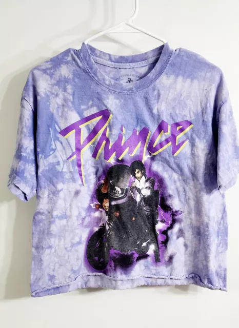 Prince Purple Rain Purple Crop Shirt