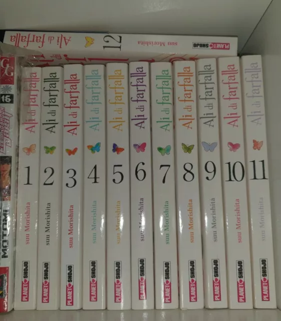 Serie Manga Completa Ali di Farfalla 1-12 Come Nuovi Suu Morishita planet manga