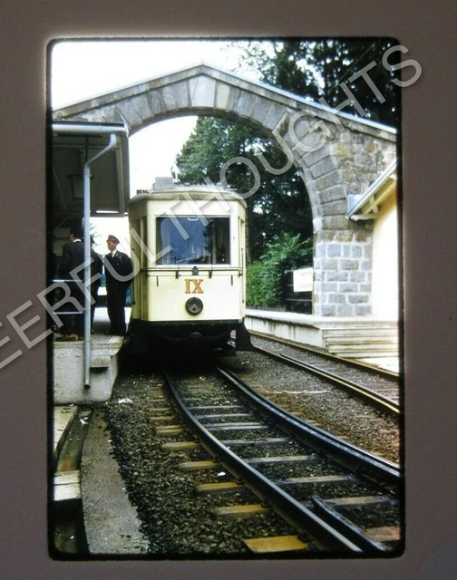 Original '61 Kodachrome Slides Linz Austria IX 9 Trolley Car    20Z21
