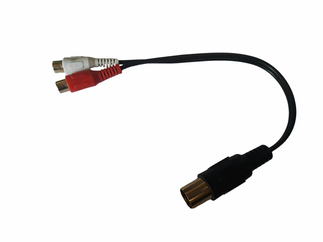 RCA Cable to Kenwood KDCMP202 KDCMP2032 KDCMP228 KDCMP232 KDCMP445U KDCMP635