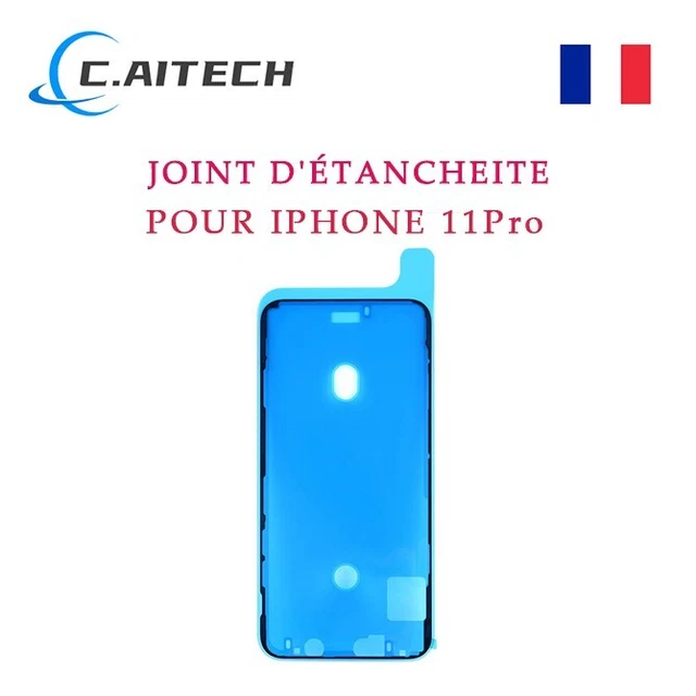 Joint D'étanchéité Adhésif Noir Pour IPhone XS Max - Avec Outils De Pose - Neuf Sous Blister