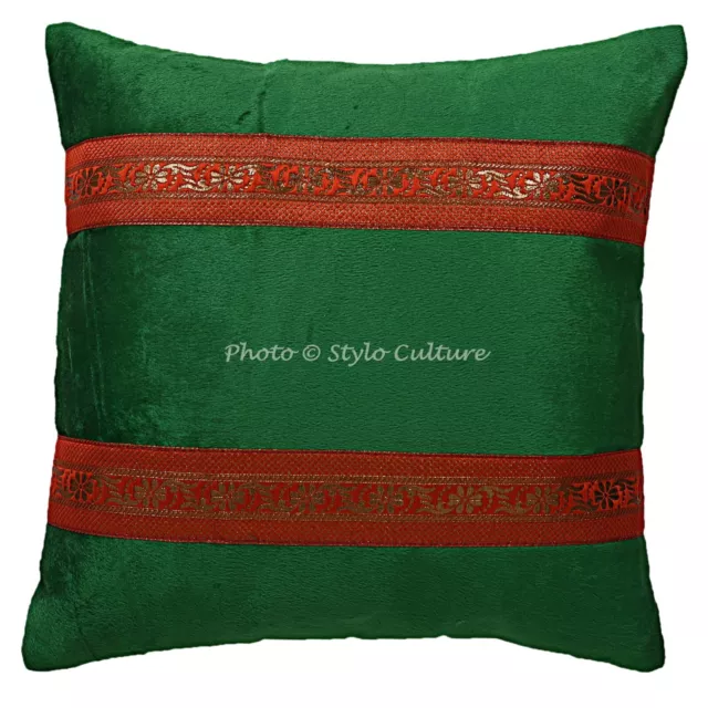 Decorative Home Decor 16 x 16 in Boho Cushion Cover Brocade Jacquard Pillow Case