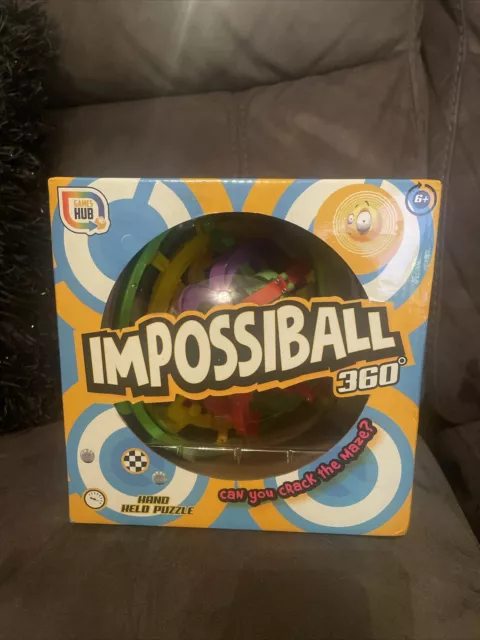 Impossiball 360 Maze Mission Kids Fun Activity Game Puzzle Xmas Gift Toy