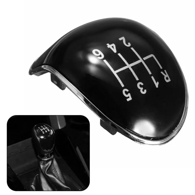 Upgrade Your Gear Knob with Black Insert Cover for Ford Fiesta/Focus ST