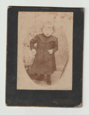 GIUSEPPE BENASSI CHIERI FOTOGRAFIA RITRATTO BAMBINA BIMBA 