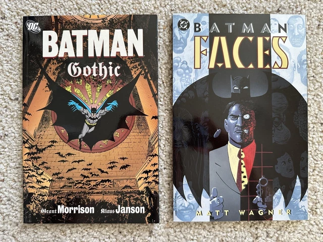 Batman TPB set: Gothic and Faces. Legends of the Dark Knight. Morrison. Wagner
