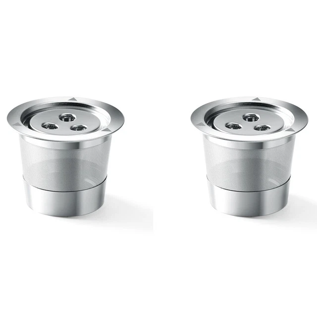 Three Holes Reusable Coffee Capsule Stainless Steel Reusable Coffee Pod Cof U3F3