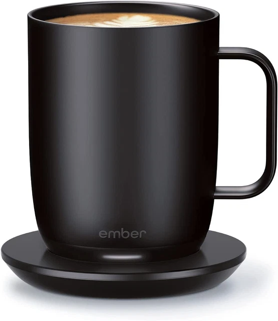 Temperature Control Smart Mug 2, 10 Oz, App-Controlled Heated Coffee Mug with 80