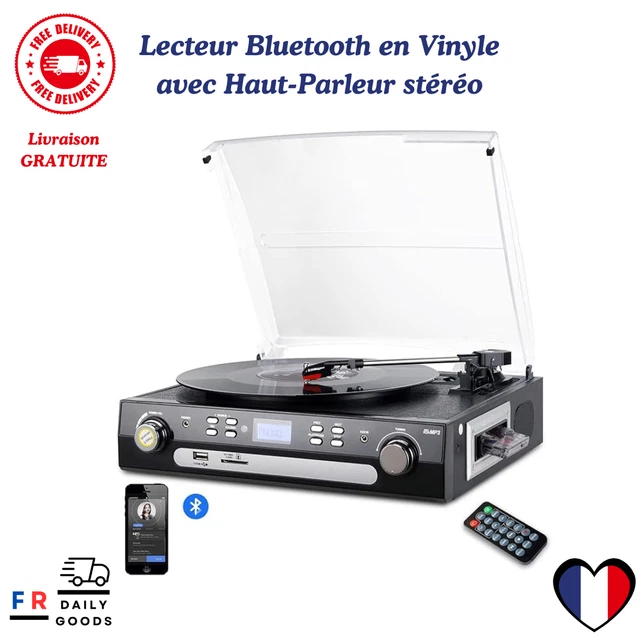 Platine Vinyle Vintage ERA 444 - Tourne-disque Occasion, Fonctionnel