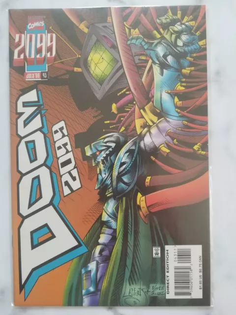 Doom 2099 #43 Marvel Comics July Jul 1996 (VFNM)