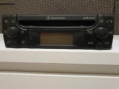Merc R129 car stereo Mercedes SL Audio 10 CD player radio code and keys 