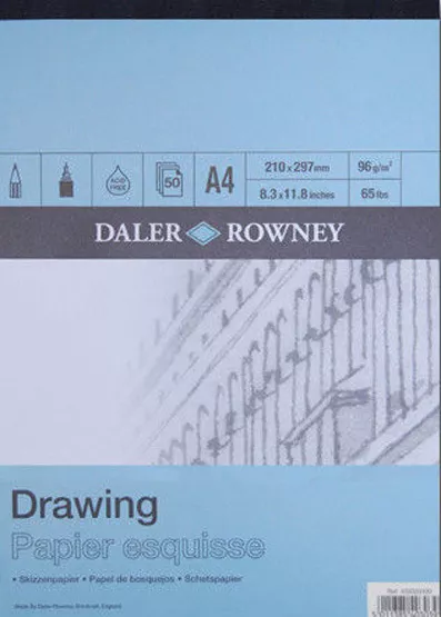 Daler Rowney Smooth Drawing Pad - A2