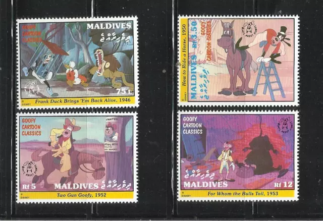 MALDIVAS. Año: 1992. Tema: WALT DISNEY.