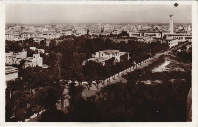 CPA AK MAROC CASABLANCA - City Center View (125372)
