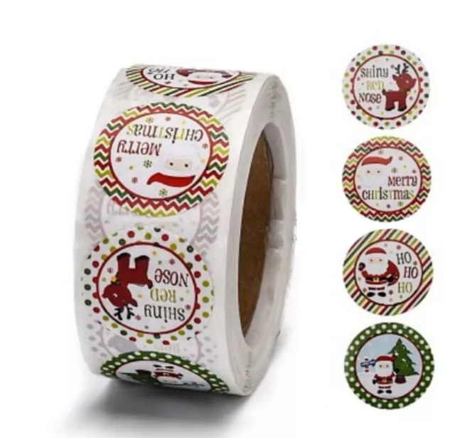 WEIHNACHTEN STICKER AUFKLEBER Advent Kinder DIY Adventskalender basteln