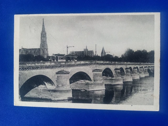 Cpa Metz Pont Des Morts Et Église De La Garnison