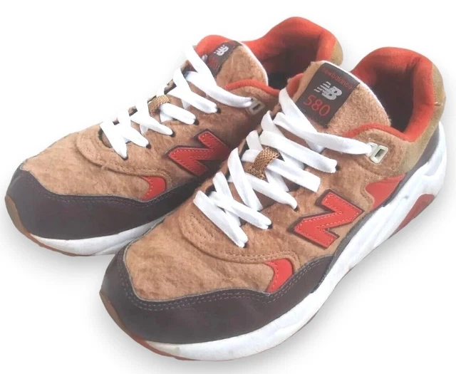 New Balance 580 Suede Youth/Kid’s Size 6.5 Brown/Tan KL580FMG Wooly Mammoth