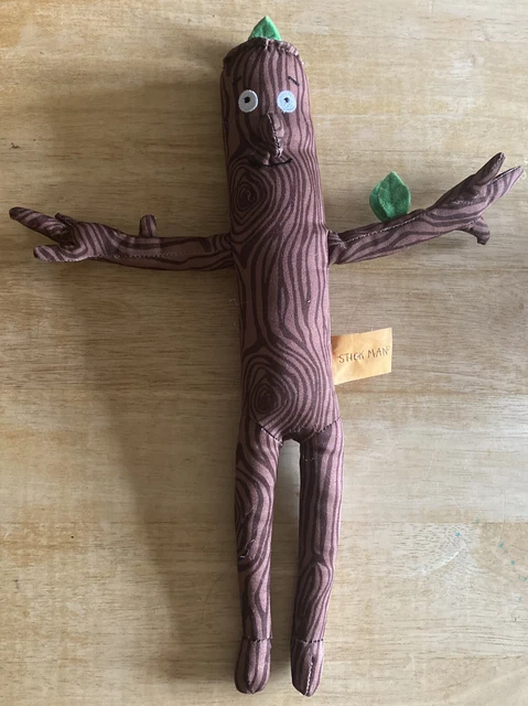 THE GRUFFALO STICK MAN 12" Soft Toy - Julia Donaldson Character 2015 £ ...